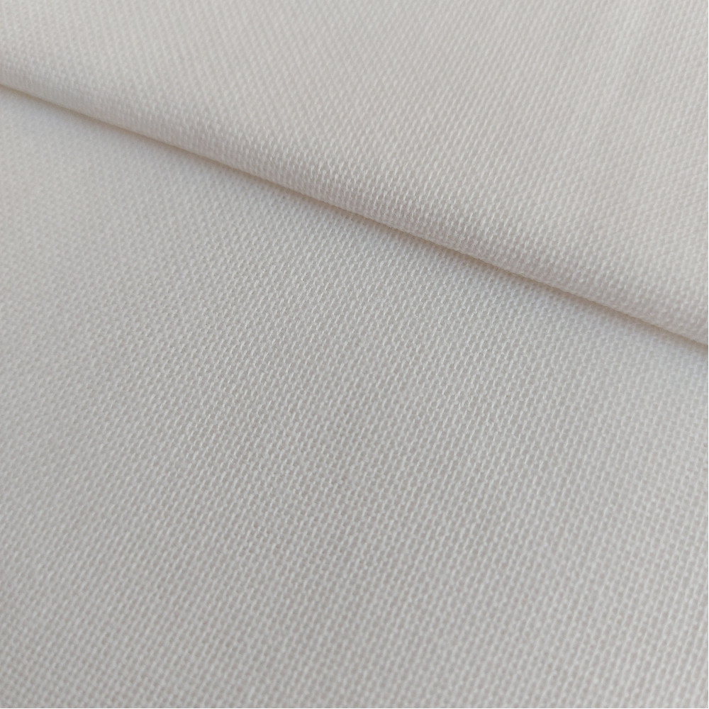 Rustichella Cotton Fabric - Width 180 cm - White